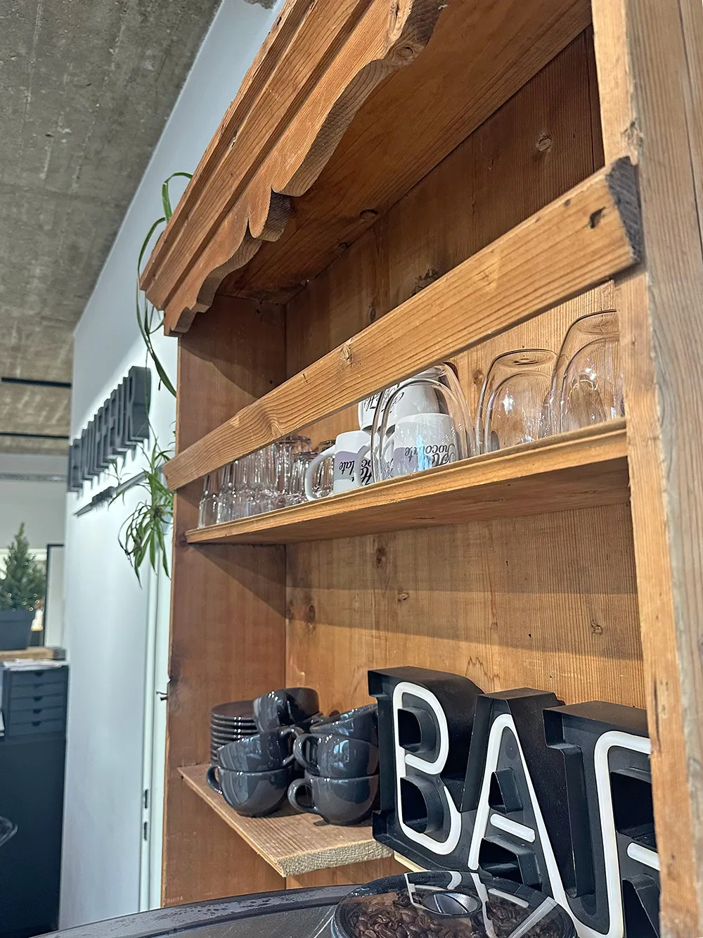 Arbeitsplatz im Salon von Le Coiffeur